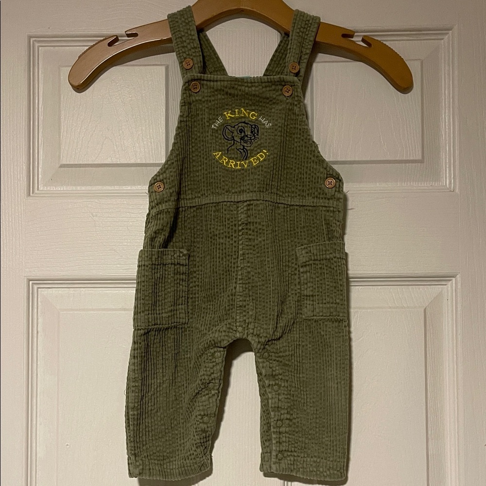 Disney baby Green Overalls